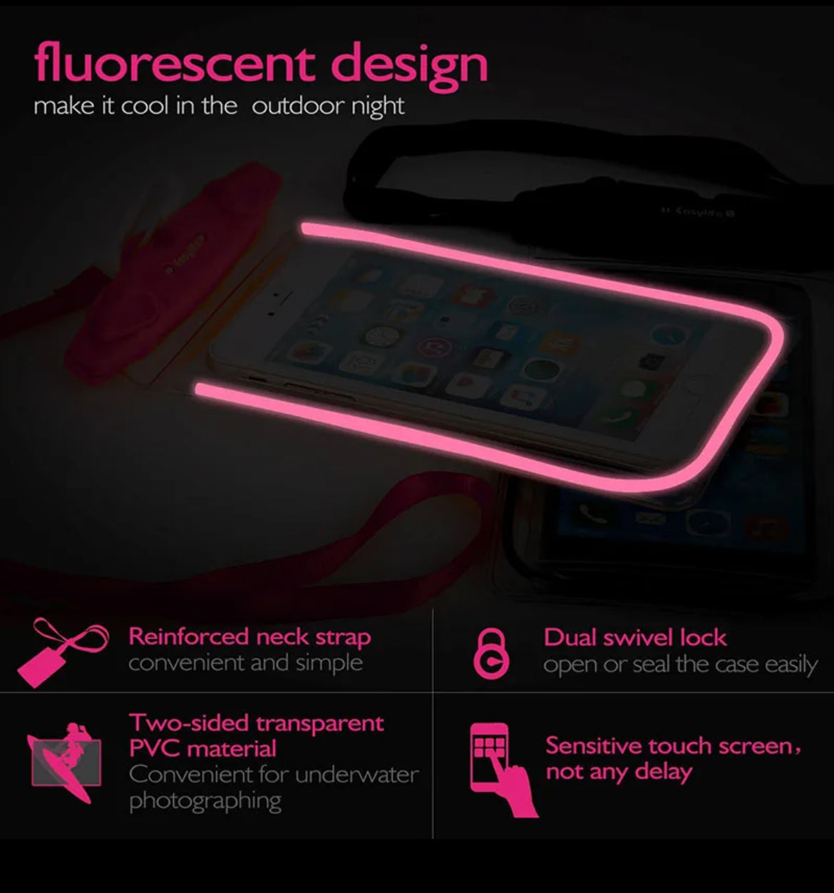 Water Resistant Phone Pouch