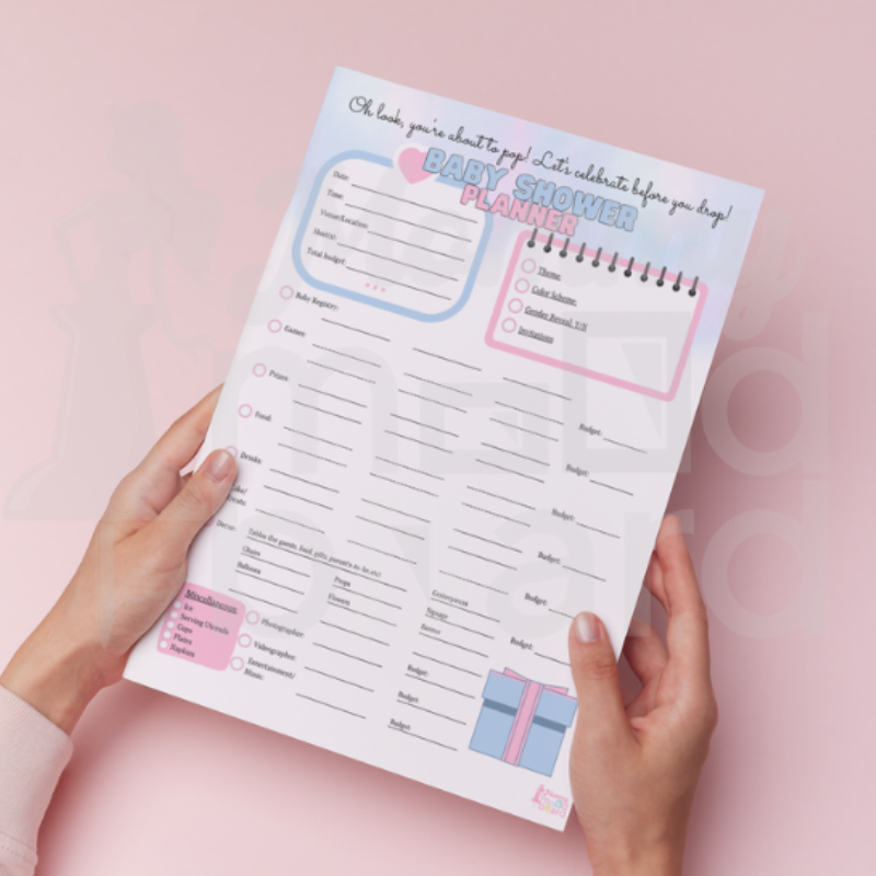Baby Shower Planner